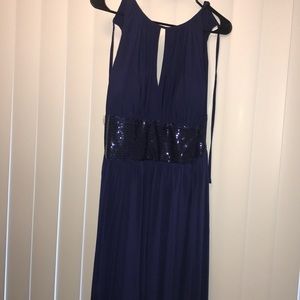 Blue gown